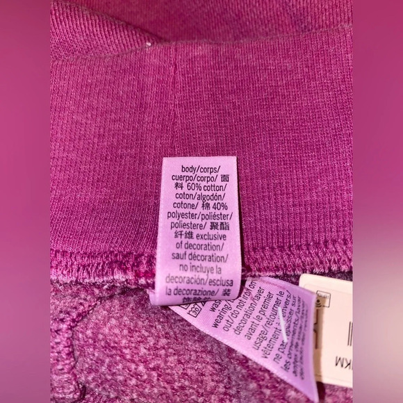 NEW Victoria Secret‎ Sweat High Rise Fleece Short 2.5” Inseam Women XL Workout - Picture 4 of 9